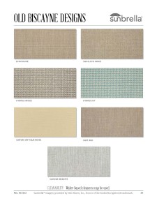 Fabrics Sunbrella II