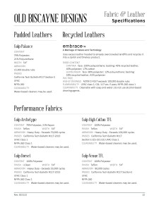 Specifications I