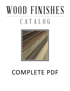 1 Wood Finishes